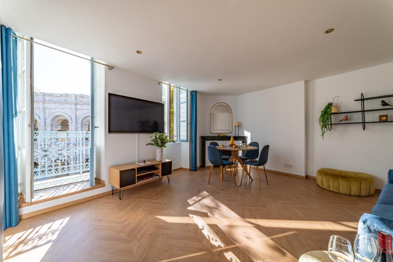 Le Plus Beau Balcon Des Arenes Nîmes Exterior foto