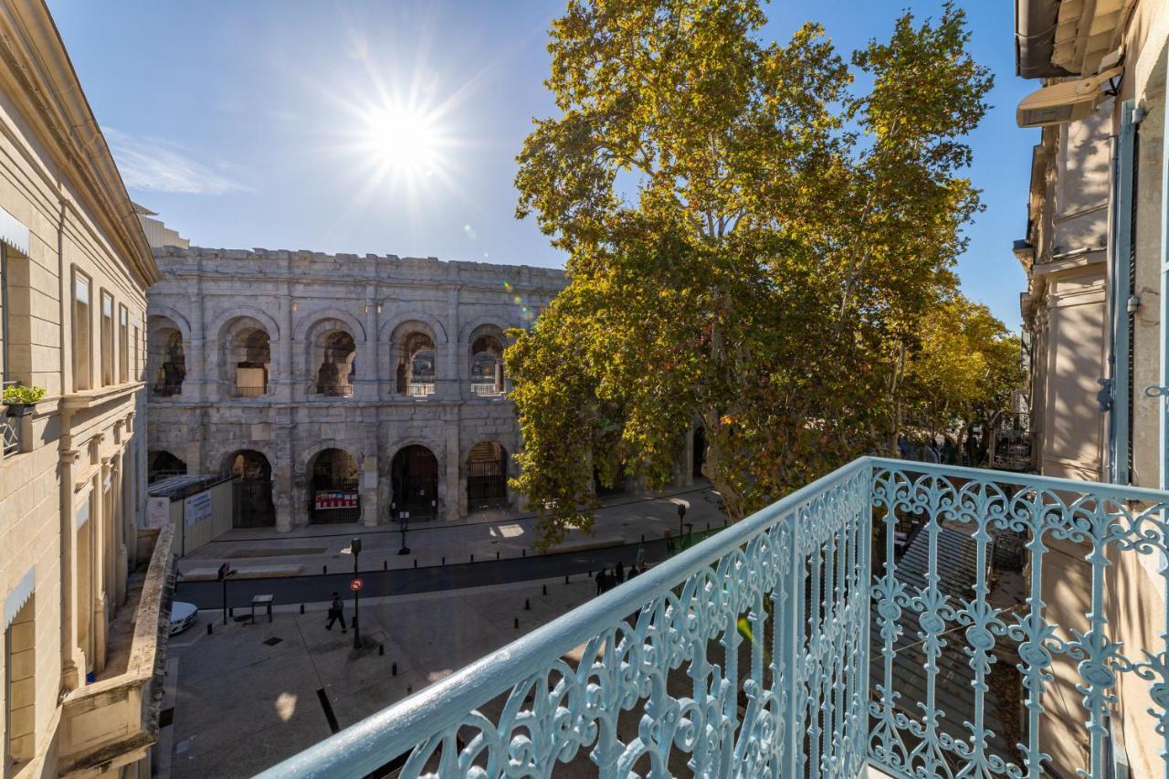 Le Plus Beau Balcon Des Arenes Nîmes Exterior foto